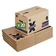 PACK AND MOVE - Pack and Move - Lot de 20 Cartons Déménagement X Strong - 60 x 30 x 30 cm - Charge 40 kg - Extrême Résistance - Grande Capacité - vignette