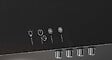INDESIT - hotte décorative inclinée 80cm 647m3/h verre/noir - ihvp83flmk - vignette