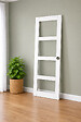 GD MENUISERIES - Porte Coulissante Tana blanc Vitree H204 x L63, Coquilles - vignette