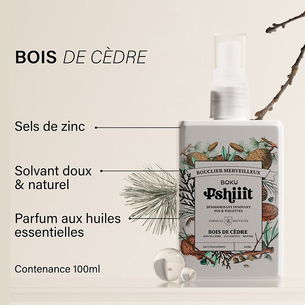 BOKU - BOKU Pshiiit Cèdre Royal - large