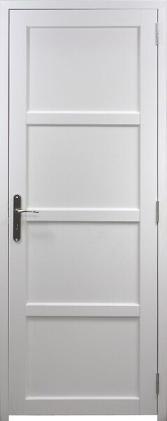 GD MENUISERIES - Bloc Porte Tamera Blanc H204 x L63 cm Côte Tableau P.Droite - large