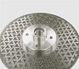 DURO EUROPE - Disque diamant DEPF avec flasque M14 - Ø 125 mm- réf : 20930 - DURO EUROPE - vignette