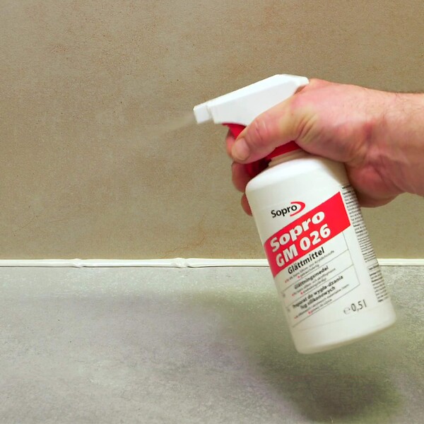 RO'MA NATURE - Agent lissant biodégradable pour mastic silicone - Sopro GM 026 - 500 ml - large