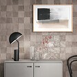 RO'MA NATURE - Carrelage effet Zellige Greige 10x10x0,85 cm Brillant Orisel - Mur intérieur (vendu par carton de 0,6 m²) - vignette