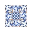RO'MA NATURE - Carrelage Vintage Bleu Petra 33x33x0,95 cm Castelia - Mur intérieur (vendu par carton de 1,09 m²) - vignette