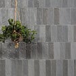 RO'MA NATURE - Carrelage effet Zellige Gris 20x6,5x0,85 cm Brillant Orisel - Mur intérieur (vendu par carton de 0,5 m²) - vignette