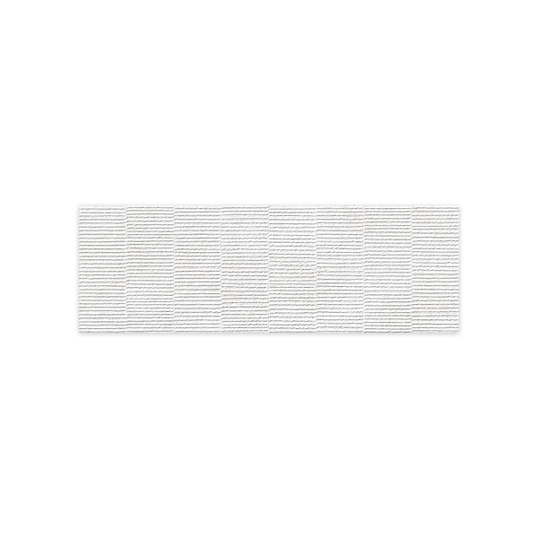 RO'MA NATURE - Carrelage effet Béton 3D Blanc Lin 75x25x1,05 cm Sorelan - Mur intérieur (vendu par carton de 1,31 m²) - large