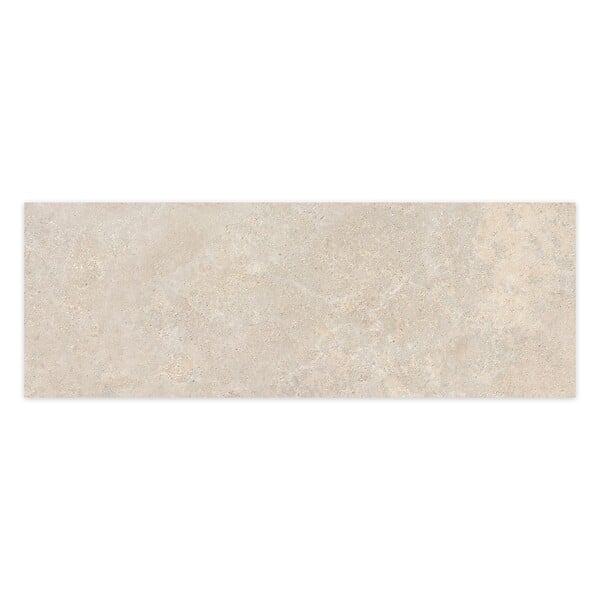 RO'MA NATURE - Carrelage effet Pierre Beige Sable 100x33,3x0,86 cm Serdano - Mur intérieur (vendu par carton de 2 m²) - large