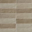RO'MA NATURE - Carrelage effet Zellige Beige 20x6,5x0,85 cm Brillant Orisel - Mur intérieur (vendu par carton de 0,5 m²) - vignette