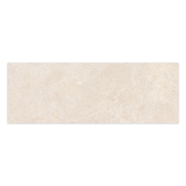 RO'MA NATURE - Carrelage effet Pierre Beige Lin 100x33,3x0,86 cm Serdano - Mur intérieur (vendu par carton de 2 m²) - large