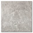 RO'MA NATURE - Carrelage effet Travertin Gris 60x60x2 cm Pietra - Sol extérieur (vendu par 0,72 m² soit 2 dalles) - vignette