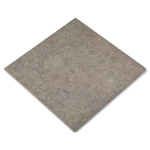 RO'MA NATURE - Carrelage effet Pierre Gris Cotto 60x60x2 cm Pietra - Sol extérieur (vendu par 0,72 m² soit 2 dalles) - large