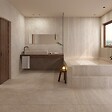 RO'MA NATURE - Carrelage effet Travertin Gris Beige 100x100x2 cm Castorel - Sol extérieur (vendu par carton de 1 m²) - vignette
