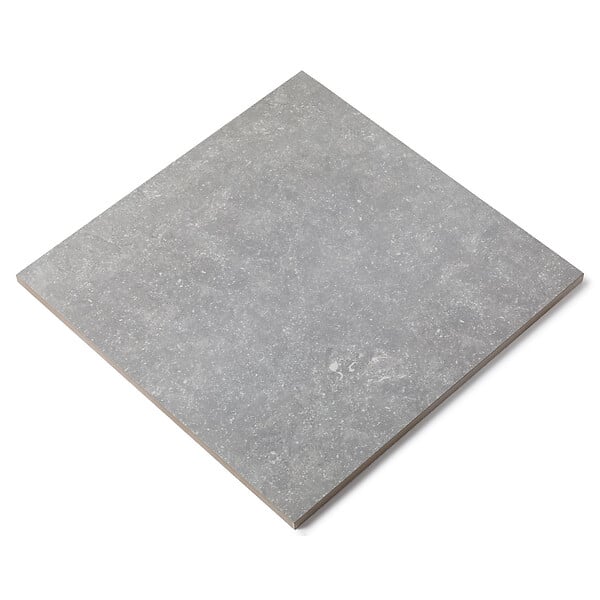 RO'MA NATURE - Carrelage effet Pierre Gris/Bleu Belgio 60x60x2 cm Pietra - Sol extérieur (vendu par 0,72 m² soit 2 dalles) - large