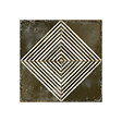 RO'MA NATURE - Carrelage Vintage effet Carreau ciment Noir Quadra 45x45x0,95 cm Rovessa - Sol et mur intérieur (vendu par carton de 1 m²) - vignette