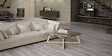 HALCON - Carrelage de sol effet bois - Série ATELIER (23,3 x 120 cm) - Dimensions: 23.3x120 cm - Coloris: Blanco - Non rectifié - Epaisseur: 7.8 mm - vignette