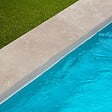 RO'MA NATURE - Margelle de piscine Pierre d'Egypte Beige 100x35x3 cm Bord Droit (à l'unité) - vignette