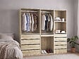 HABITAT ET JARDIN - Kit dressing " Opéra " modulable - 3 éléments - Beige - vignette