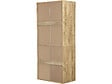 HABITAT ET JARDIN - Kit dressing modulable "Opéra" - 3 éléments - Beige - vignette