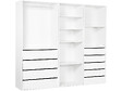 HABITAT ET JARDIN - Kit dressing " Opéra " modulable - 3 éléments - Blanc - vignette