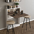 HABITAT ET JARDIN - Table de repas pliable en bois "Bracked" - 70 x 15 x 96 cm - Beige - vignette