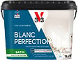 V33 PEINTURE - Peinture mur et plafond satinée Blanc - 5L - vignette