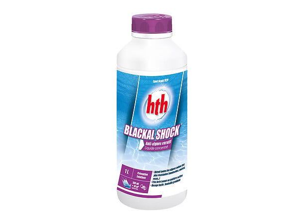 HTH - Anti-algues choc Blackal Shock 1 L (algues moutarde) - HTH - large