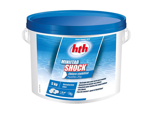 HTH - Chlore choc Minitab Shock 5 kg - HTH - large