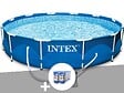 INTEX - Kit piscine tubulaire Intex Metal Frame ronde 3,66 x 0,76 m + 6 cartouches de filtration - vignette