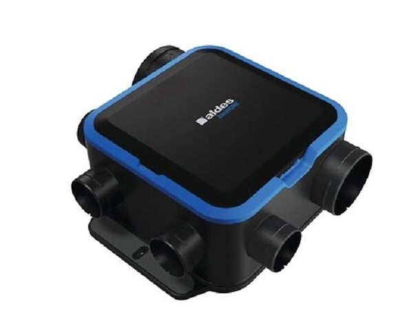 ALDES - Kit VMC EasyHOME hygro compact Premium MW BDH - 4 piquages Ø 80mm + 1 Ø 125 mm et 1 rejet Ø 160mm- réf : 11033451 - ALDES - large
