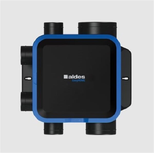 ALDES - Kit VMC EasyHOME hygro compact Premium MW BDH - 4 piquages Ø 80mm + 1 Ø 125 mm et 1 rejet Ø 160mm- réf : 11033451 - ALDES - large
