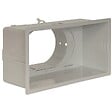 AXELAIR - Plénum pour grilles de diffusion - Largeur 400mm Hauteur 150mm - Piquage arrière: 160 - 200 - 250mm - vignette