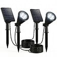 LUMISKY - 2 Spots solaires projecteurs SPIKY AWAY 200LM - vignette