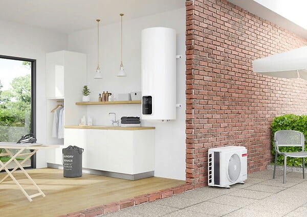 ARISTON - Chauffe-eau thermodynamique mural Nuos Split Inverter Wifi air extérieur - 200 L - ARISTON - 3069762 - large