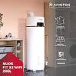 ARISTON - Ariston NUOS FIT WIFI 200L – Chauffe eau Thermodynamique Air Ambiant A+, R290, Cuve Titane, Made in France - vignette