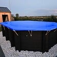ALTANKA - Bâche d'hiver  10.36 x 5.36 m pour piscine BAS7310 - PLAN310Z - vignette