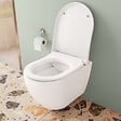 GROHE - Pack Rapid sl+ plaque arena chrome+ Fixations murales + set d'isolation phonique + cuvette suspendue (ArenaS60) - vignette