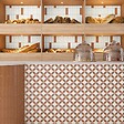 RO'MA NATURE - Carrelage effet Carreau ciment Axerio Terracotta 22,3x22,3x0,9 cm Savero - Sol et mur intérieur (vendu par carton de 0,65 m²) - vignette