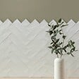 RO'MA NATURE - Carrelage effet Zellige Blanc 30x7,5x0,82 cm Mat Novaril - Mur intérieur (vendu par carton de 0,5 m²) - vignette