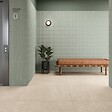 RO'MA NATURE - Carrelage 3D Vert 40x20x1,4 cm Movira - Mur intérieur (vendu par carton de 0,72 m²) - vignette