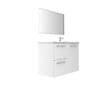 VIF - Set de 2 tiroirs en MDF - Blanc - l.50xP.45cm - vignette