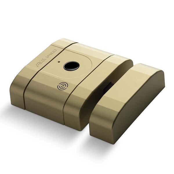 AYR - AYR Verrou int-LOCK PRO 508 : verrou intelligent pilotable à distance en laiton avec alarme Bluetooth - large
