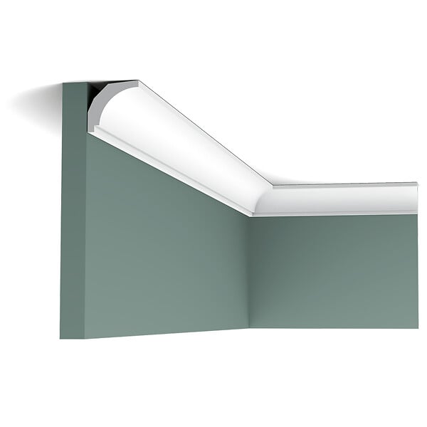 ORAC DECOR - Corniche Avec Une Simple Courbe Cx115 - L200 X H3 X L2,9 - Orac Decor - large