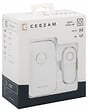CEEZAM - Sonnette sans fil sur secteur – Carillon 80 dB, 38 mélodies, bouton poussoir étanche IP44, blanc, portée jusqu'à 100m.-CEEZAM - vignette