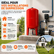 GT MARKET - Réservoir pression à vessie vertical - 100 litres - vignette