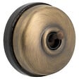 FONTINI - FONTINI Interrupteur va-et-vient - Gamme Dimbler - Porcelaine noire - Carcasse bronze - vignette