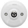FONTINI - FONTINI Interrupteur va-et-vient Dimbler porcelaine blanche chrome brillant - vignette