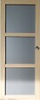 GD MENUISERIES - Porte Coulissante Ayous 3 Panneaux Gris Clair H204 x L73 cm, Coquilles - vignette