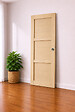 GD MENUISERIES - Porte Coulissante Ayous 3 Panneaux H204 x L73 cm, coquilles, tire doigt - vignette
