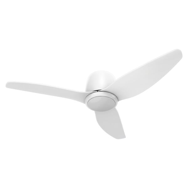BATILEC - Ventilateur de plafond Soreno avec lampe LED intégrée, diamètre 132cm, modes été/hiver, moteur silencieux 6 vitesses, télécommande-BATILEC - large
